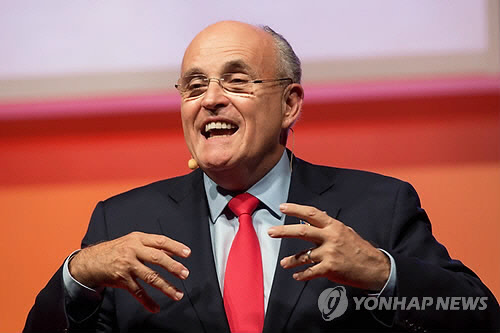 트럼프 대통령의 개인변호사인 루돌프 줄리아니 [EPA=연합뉴스]